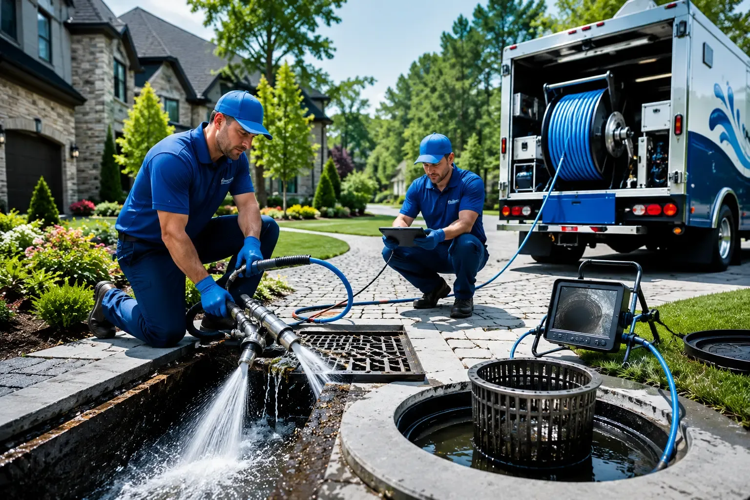 Local outdoor drain cleaning professionals in Winfield, IA